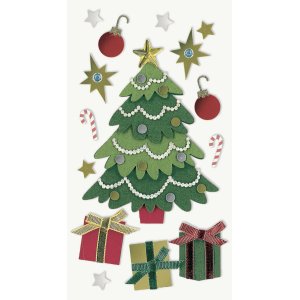 Mélange d'autocollants - Sapin de Noël Mélange d'autocollants - Sapin de Noël