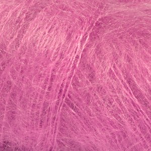Fil DROPS Kid-Silk Uni Color - 25g - Cerise (13) Fil DROPS Kid-Silk Uni Color - 25g - Cerise (13)