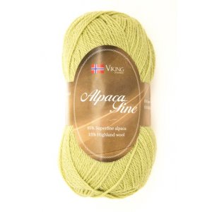 Fil Viking Alpaca Fine 50g - Jaune (631) Fil Viking Alpaca Fine 50g - Jaune (631)