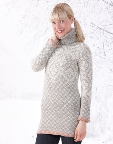 Patron tricot - Patron tunique tricote avec col polo