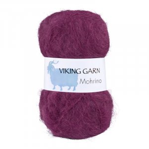 Fil Viking Mohrino 50g - Augerbine (571) Fil Viking Mohrino 50g - Augerbine (571)