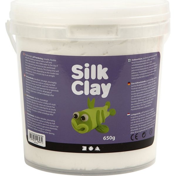 Silk Clay - blanche - 650 g