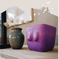 Image client Bouchon �ponge � 20 mm - blanc