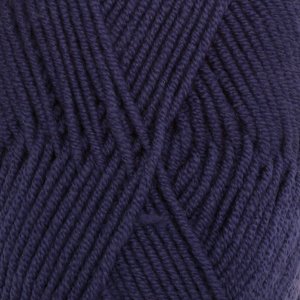 Fil DROPS Merino Extra Fine Uni Color - 50g - Bleu foncé (20) Fil DROPS Merino Extra Fine Uni Color - 50g - Bleu foncé (20)