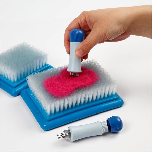 Brosse en feutre aiguillet