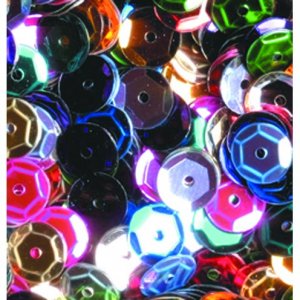 Paillettes rondes facettées ø 6 mm Paillettes rondes facettées ø 6 mm