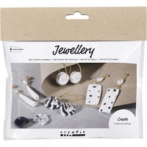 Mini kit DIY - Boucles d'oreilles en pâte polymère Mini kit DIY - Boucles d'oreilles en pâte polymère