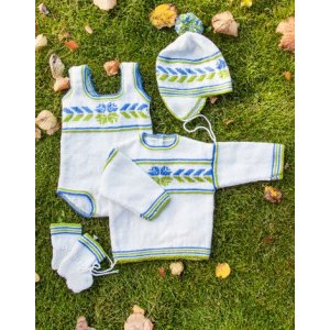 Patron tricot - Pull, pantalon, bonnet et chaussettes (tailles bébé alt2) Patron tricot - Pull, pantalon, bonnet et chaussettes (tailles bébé alt2)