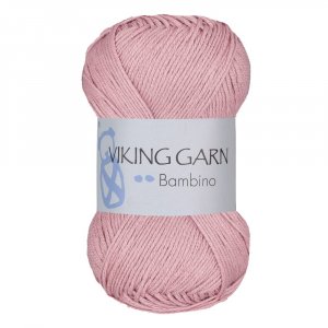 Fil Viking Bambino 50g - Rose poudré (416) Fil Viking Bambino 50g - Rose poudré (416)