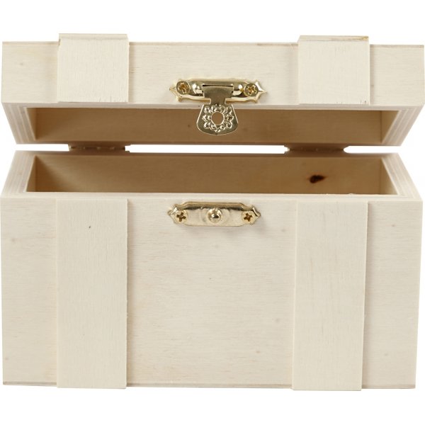 Coffre au trésor - 12 x 6 x 7,5 cm Coffre au trésor - 12 x 6 x 7,5 cm