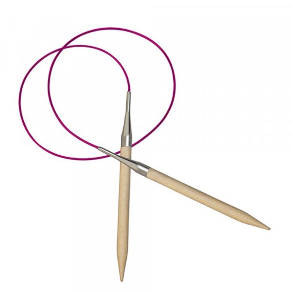 Aiguilles  tricoter circulaires Basix Bouleau - 120 cm