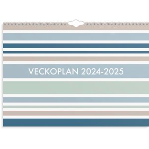 Calendrier mural 24/25 - Plan hebdomadaire Calendrier mural 24/25 - Plan hebdomadaire