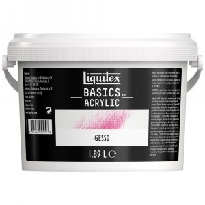 Mdium acrylique - Additifs Liquitex Basics - 1,89 L - Seau Gesso
