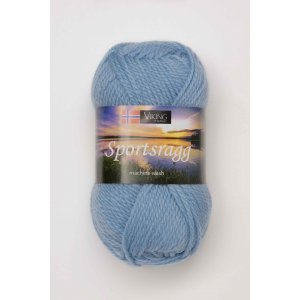 Fil Viking Chiffon de sport 50g - Bleu mer (521) SR Fil Viking Chiffon de sport 50g - Bleu mer (521) SR