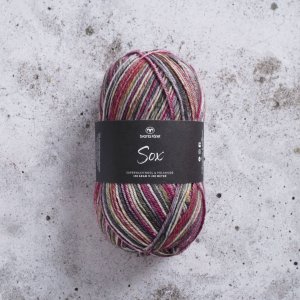 Sox 150g - Vin rouge/Vert multi Sox 150g - Vin rouge/Vert multi