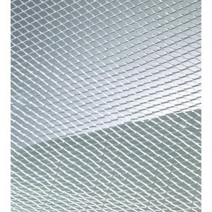 Treillis métallique en acier 4 x 6 mm / 40 x 100 cm - aluminium Treillis métallique en acier 4 x 6 mm / 40 x 100 cm - aluminium