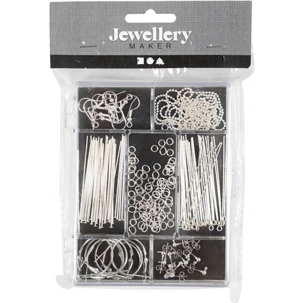 Ensemble de matériaux bijoux - argent Ensemble de matériaux bijoux - argent
