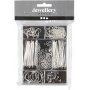 Ensemble de matriaux bijoux - argent