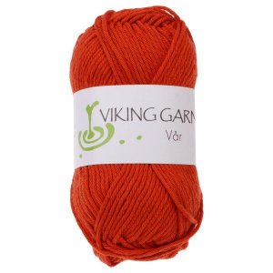 Fil Viking Printemps 50g - Orange foncé (454) Fil Viking Printemps 50g - Orange foncé (454)