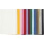 Papier de soie - couleurs mlanges - 50 x 70 cm - 14 g -15 x 2 feuilles