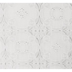 Toile cirée PVC Lace - Blanc Toile cirée PVC Lace - Blanc