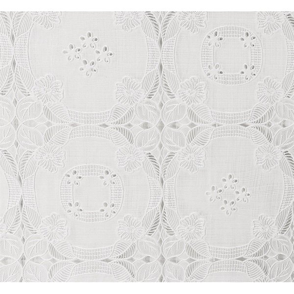 Toile cire PVC Lace - Blanc