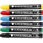 Feutres pour verre et porcelaine - semi-opaques - 6 pcs