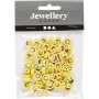 Perles figurines - Smiley - 60 pcs