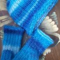 Image client Fil Viking Fil naturel 50g - Multi Turquoise (629)