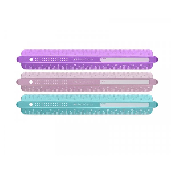 Rgle - Faber-Castell - 15cm - Ptillant