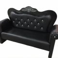 Image client Simili cuir nappa Noir - 140 cm