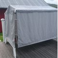 Image client Toile de store et tissu de d�coration Toldo Gris - 160 cm