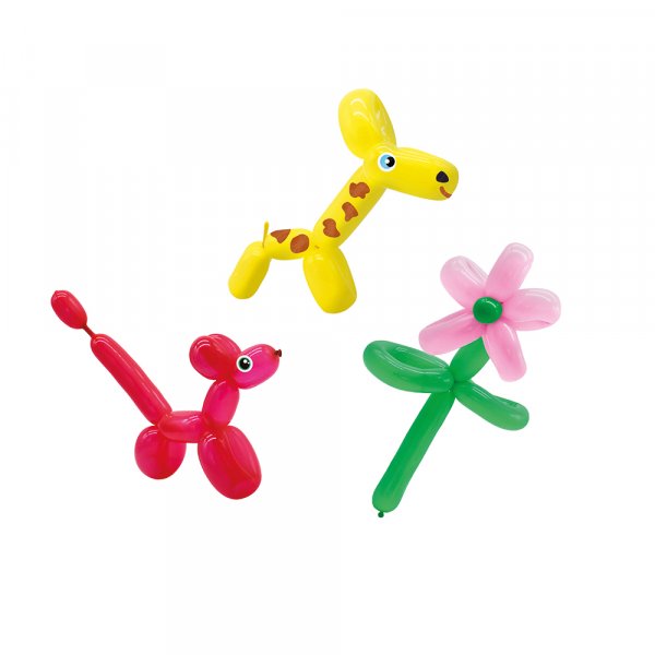 Ballons figurines avec accessoires