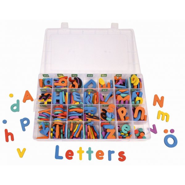 Lettres magntiques de diffrentes couleurs 248 pcs