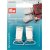 Clip de suspension en acier couleur argent 18 mm 2 pcs