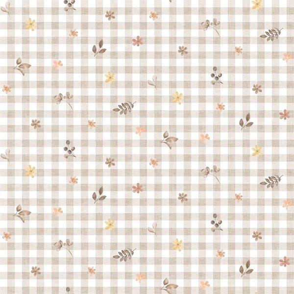Toile cire textile Tuva beige