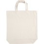 Sac textile avec pli infrieur - toile de coton