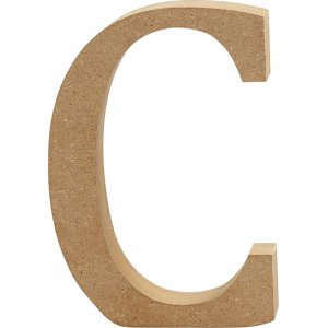 Lettre - 13 x 2 cm - C Lettre - 13 x 2 cm - C