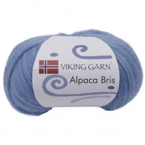 Fil Viking Alpaga Bris 50g - Bleu moyen (323) Fil Viking Alpaga Bris 50g - Bleu moyen (323)