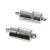 Serrure magnétique 20 mm - 2 douilles argentées, extra forte Serrure magnétique 20 mm - 2 douilles argentées, extra forte