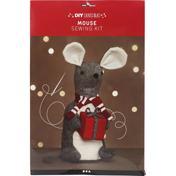 Kit de bricolage - Souris de Noël Kit de bricolage - Souris de Noël