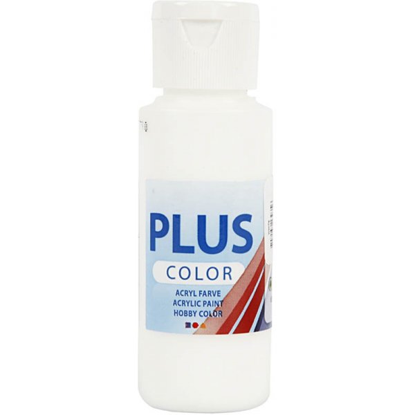 Peinture Plus Color Hobby - blanc - 60 ml Peinture Plus Color Hobby - blanc - 60 ml