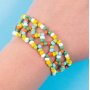 Perles du Congo en verre - 4 mm - 500 g