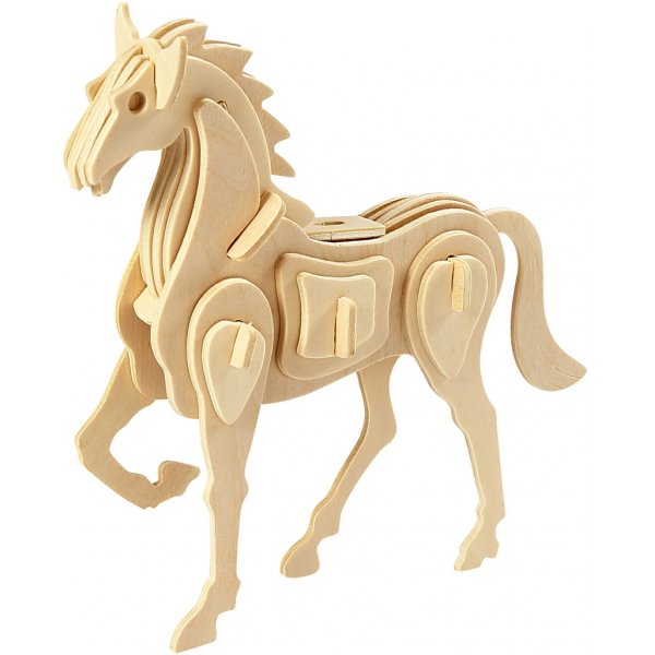 Figurine  construire 3D - Cheval