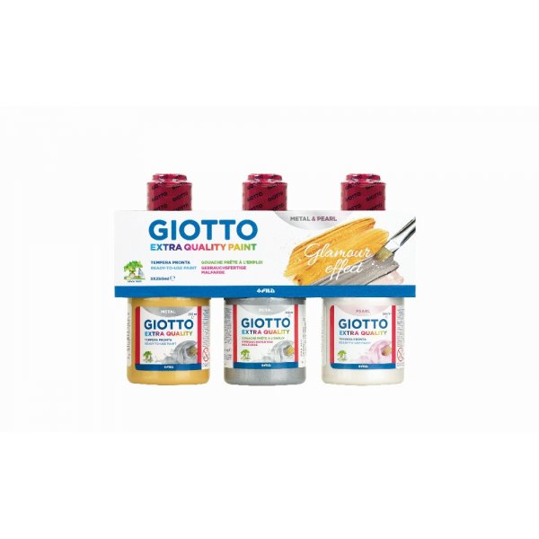 Colorant nacre Giotto - 3x250 ml