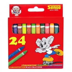 Crayons Sense - 24 crayons Crayons Sense - 24 crayons