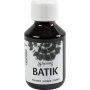 Peinture batik - noir - 100 ml