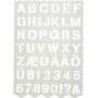 Modle - lettres et chiffres