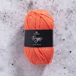 Fil Black Sheep Freja 50g - Corail Orange (336) Fil Black Sheep Freja 50g - Corail Orange (336)