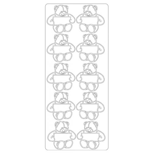 Peel off's - Ours en peluche